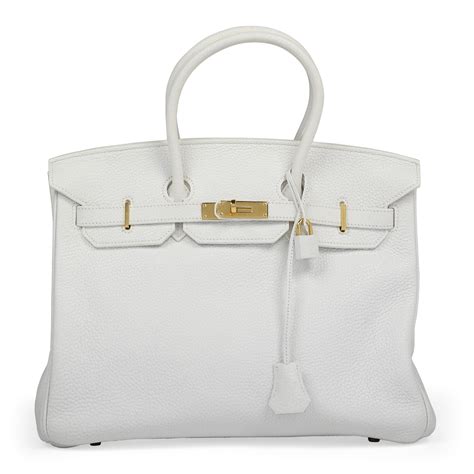 birkin white bag